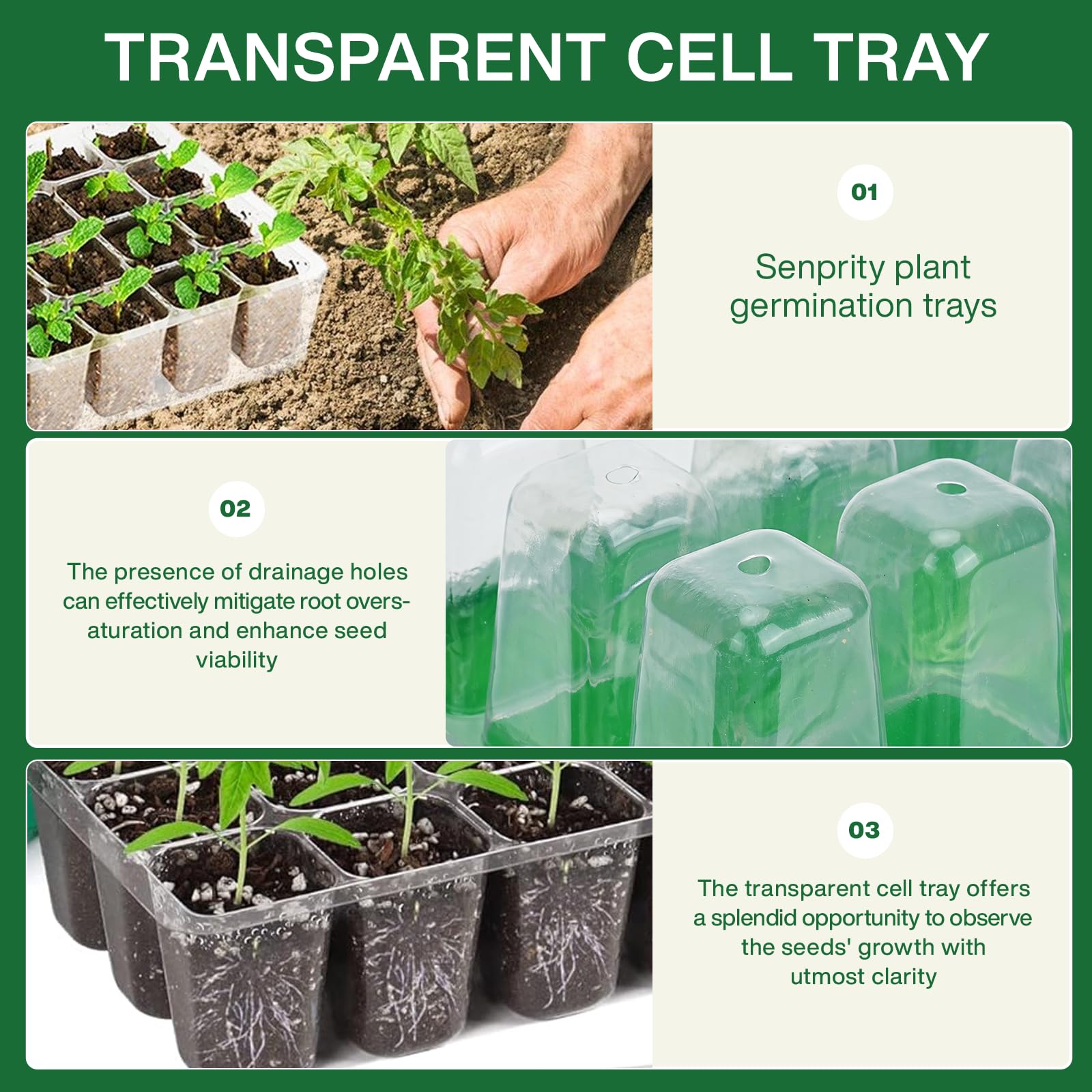 Seed Starter Tray with Plant L - Seed Starter Tray ulasan dan harga