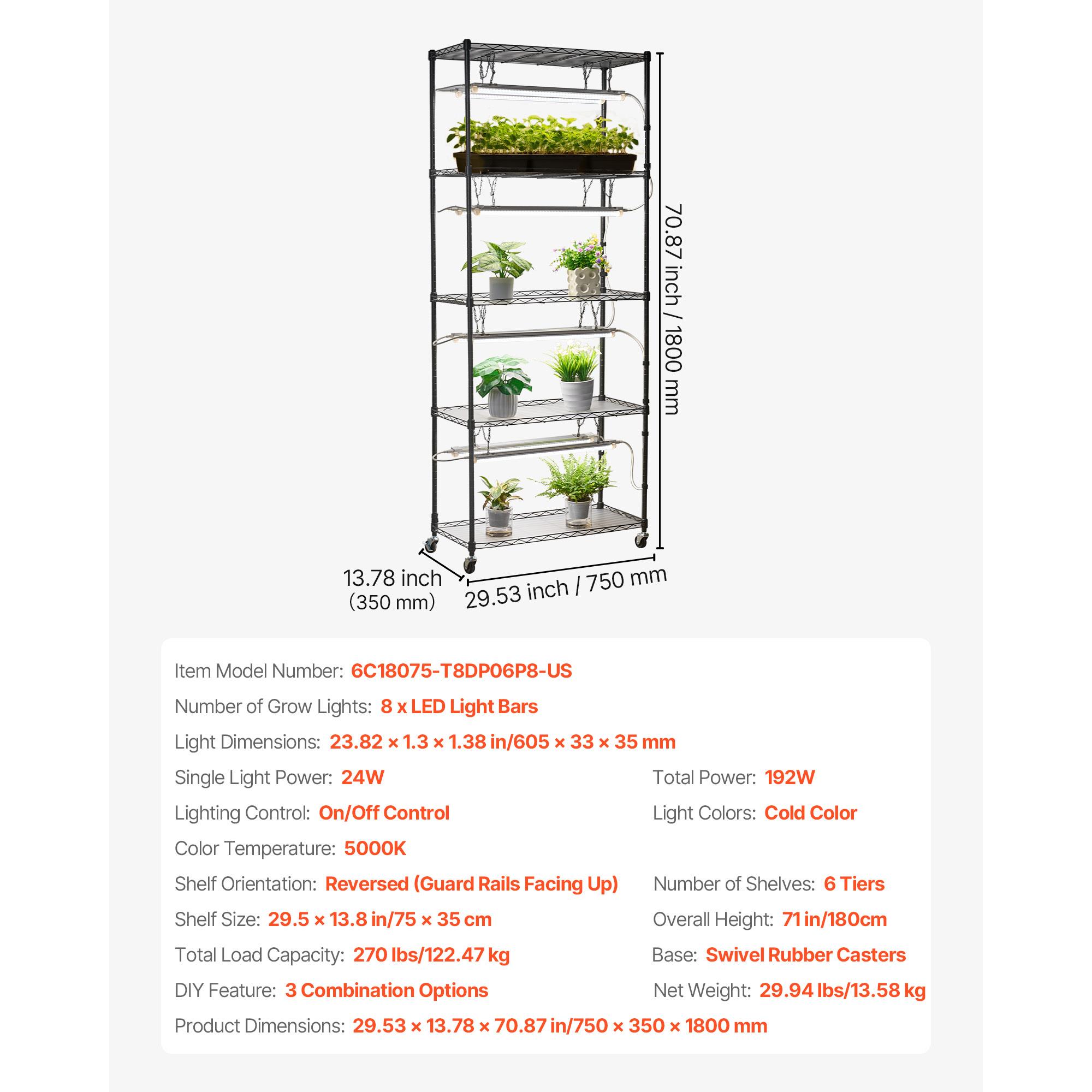 71 Inch Indoor Plant Stand wit - Plant Pot ulasan dan harga