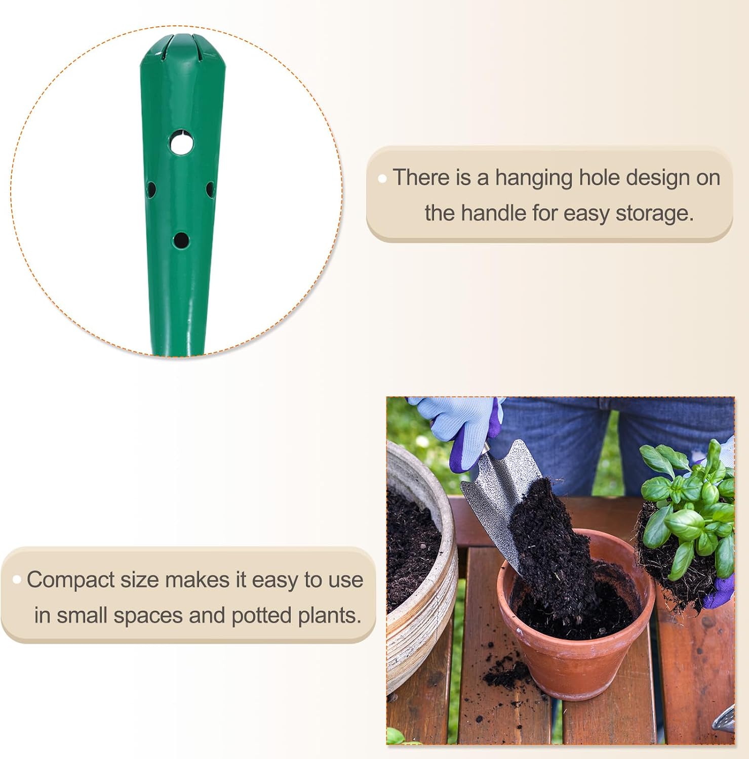 36pcs Mini Colorful Metal Hand - Trowel Garden Tools ulasan dan harga