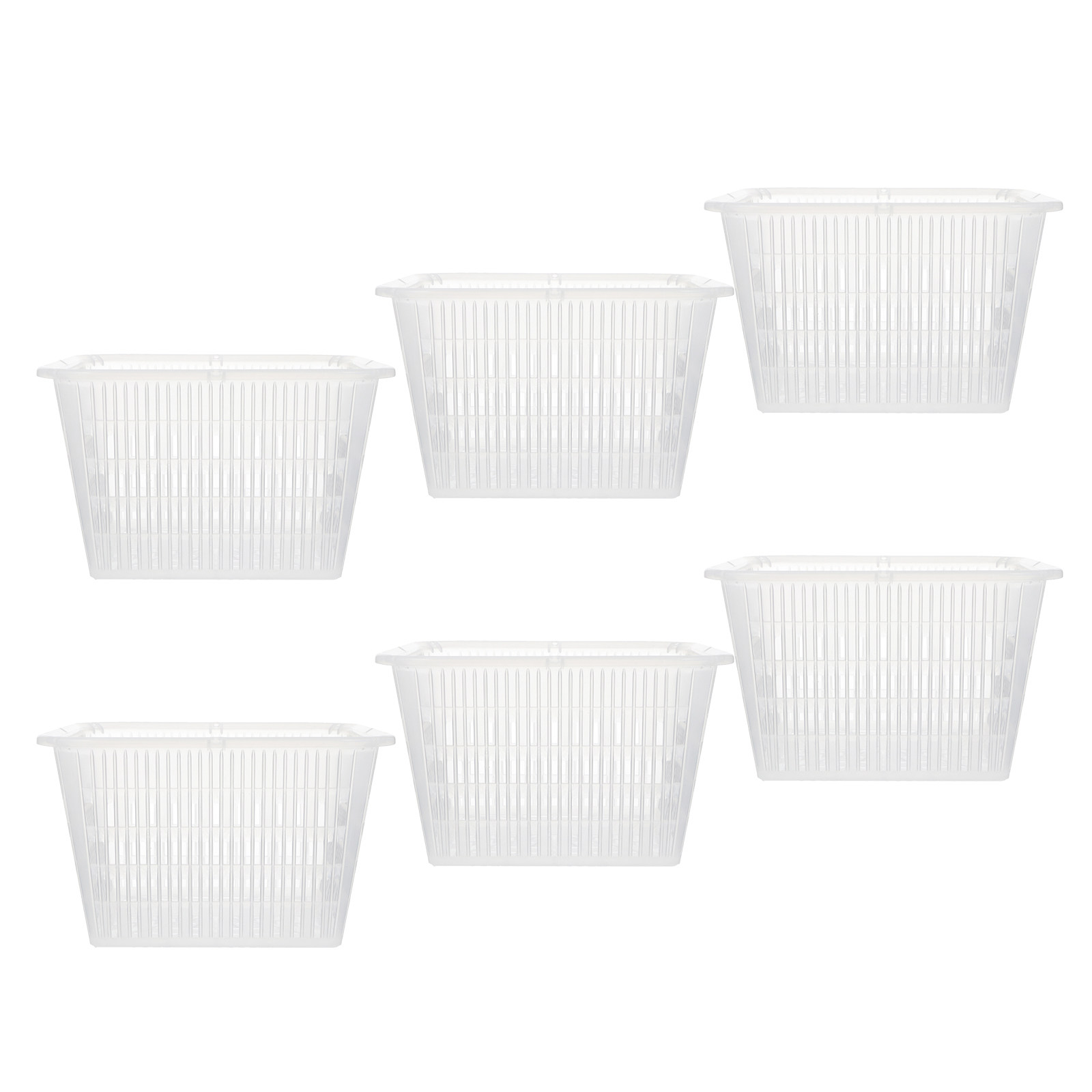 6pcs Square Mesh Hydroponic Ne - Plant Pot ulasan dan harga