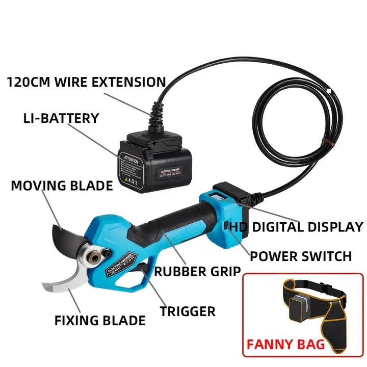 2026 45mm Electric Cordless Pr - Pruning Shears ulasan dan harga