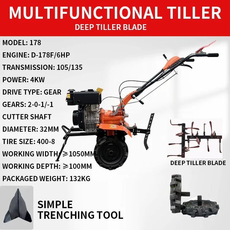 Mini Tiller/Rotary Tiller—Mult - Pruning Shears ulasan dan harga