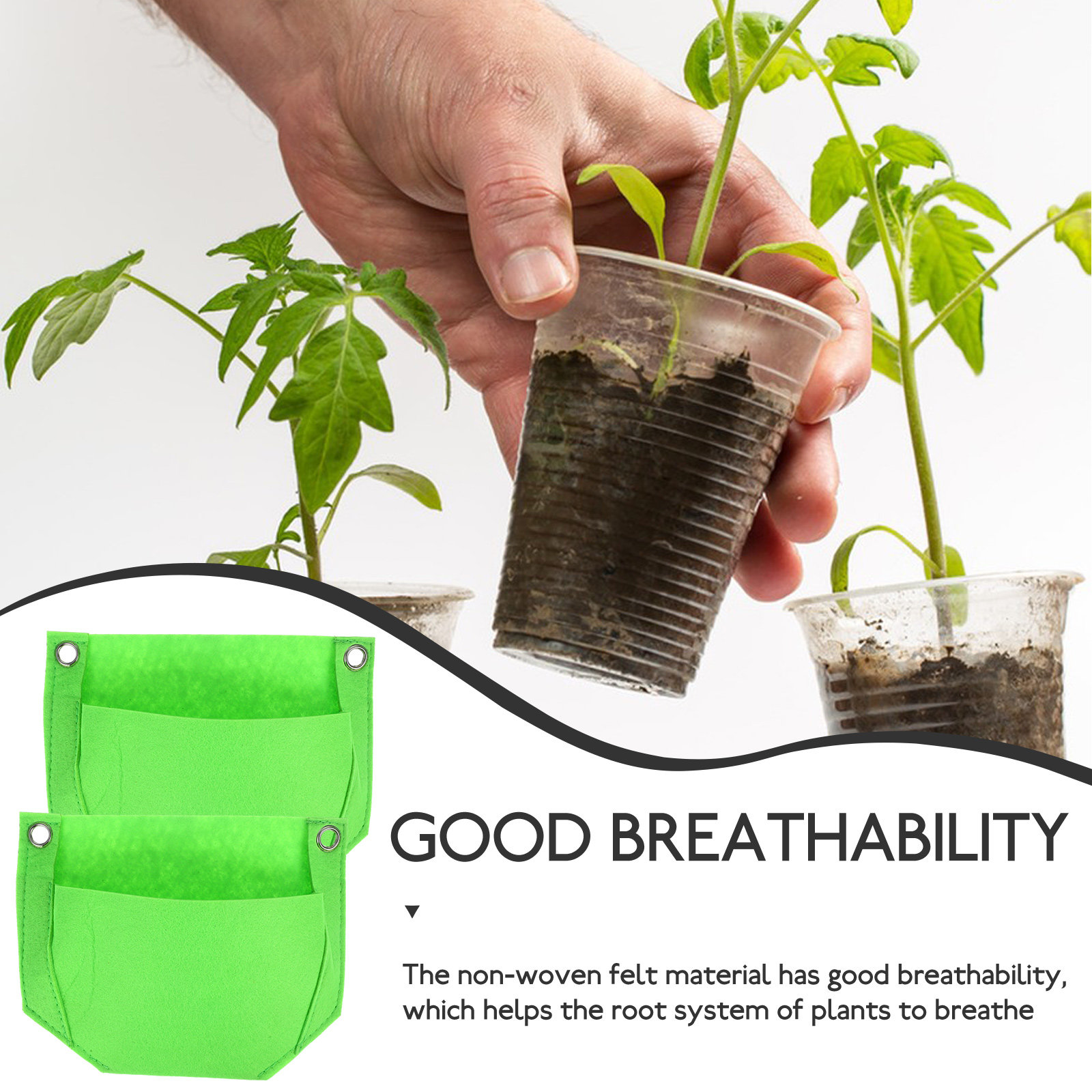 3Pcs Hanging Strawberry Plante - Vertical Planter ulasan dan harga