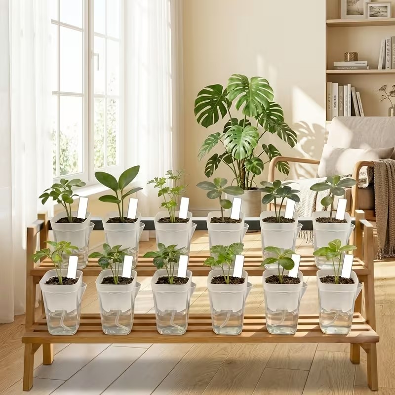 16/32 Pack Self-Watering Plant - Self Watering Planter ulasan dan harga