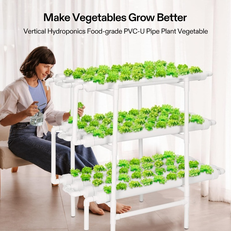 Vertical Hydroponic Growing Sy - Hydroponic Kit ulasan dan harga
