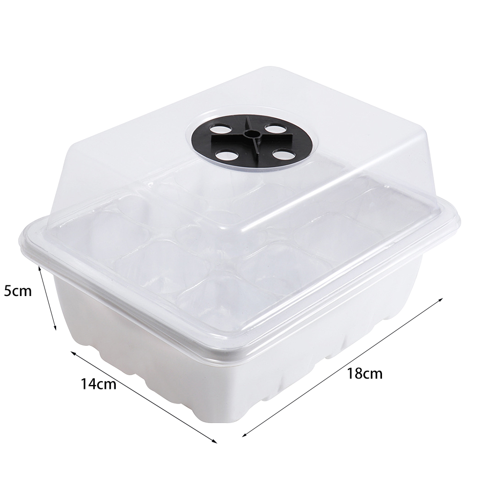 12 Holes Seed Starter Tray wit - Seed Starter Tray ulasan dan harga