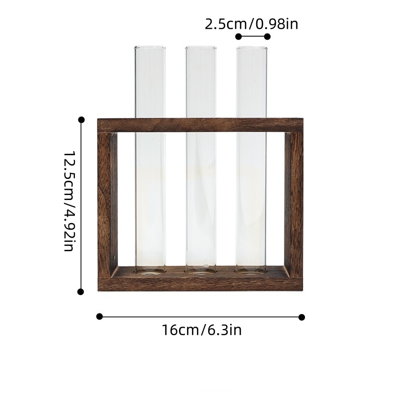 5-Tube Glass Hydroponic Plante - Self Watering Planter ulasan dan harga