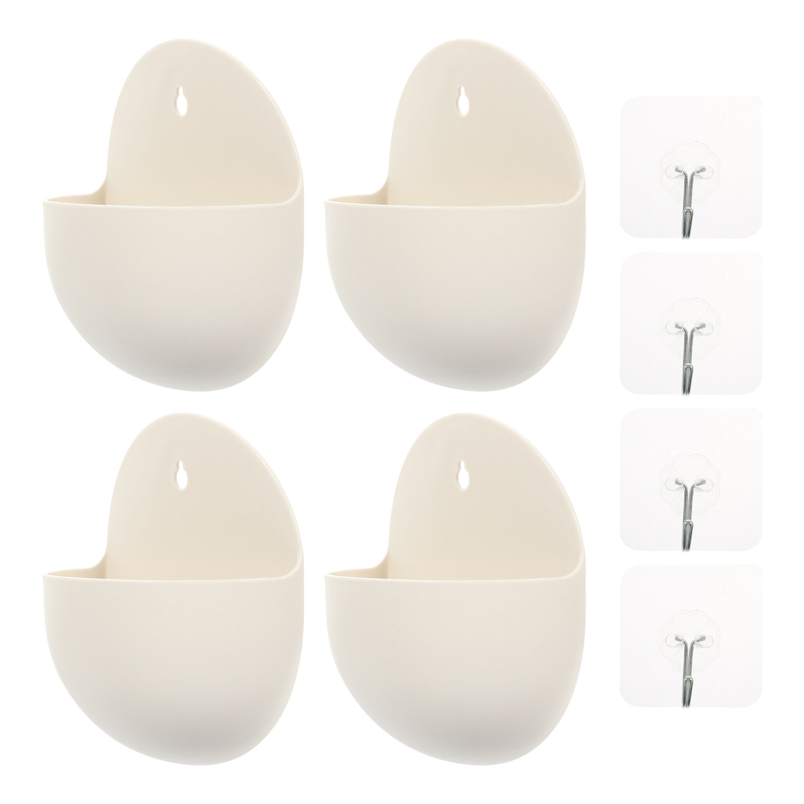 4Pcs Balcony Flower Buckets Pl - Vertical Planter ulasan dan harga