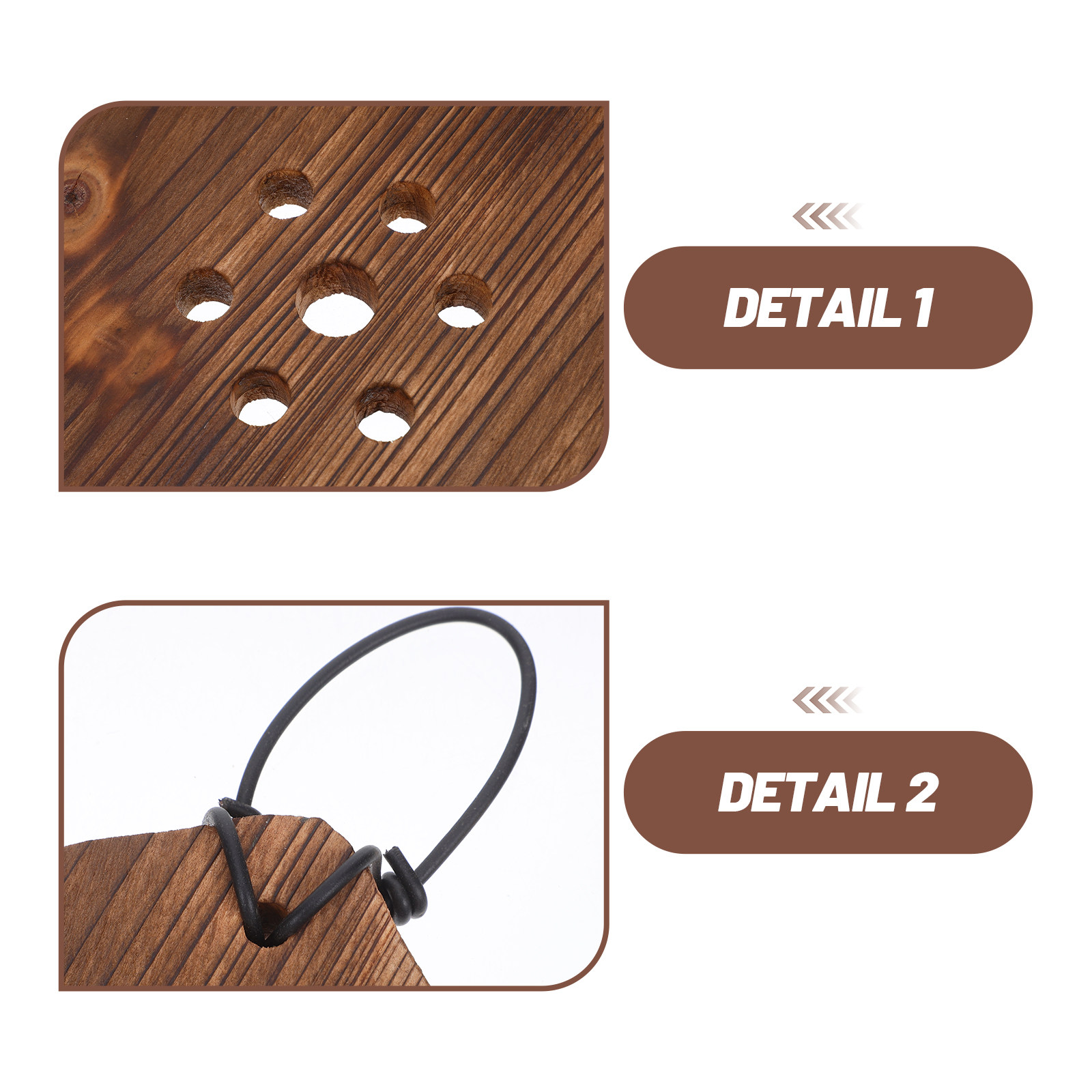 Solid Wood Wall Planting Board - Vertical Planter ulasan dan harga