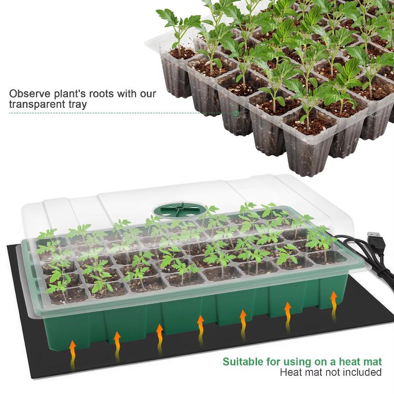 For Home Gardening Vegetable H - Seed Starter Tray ulasan dan harga