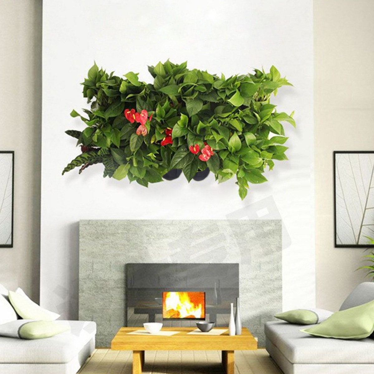 2Pcs Wall Mounted Planting Bag - Vertical Planter ulasan dan harga
