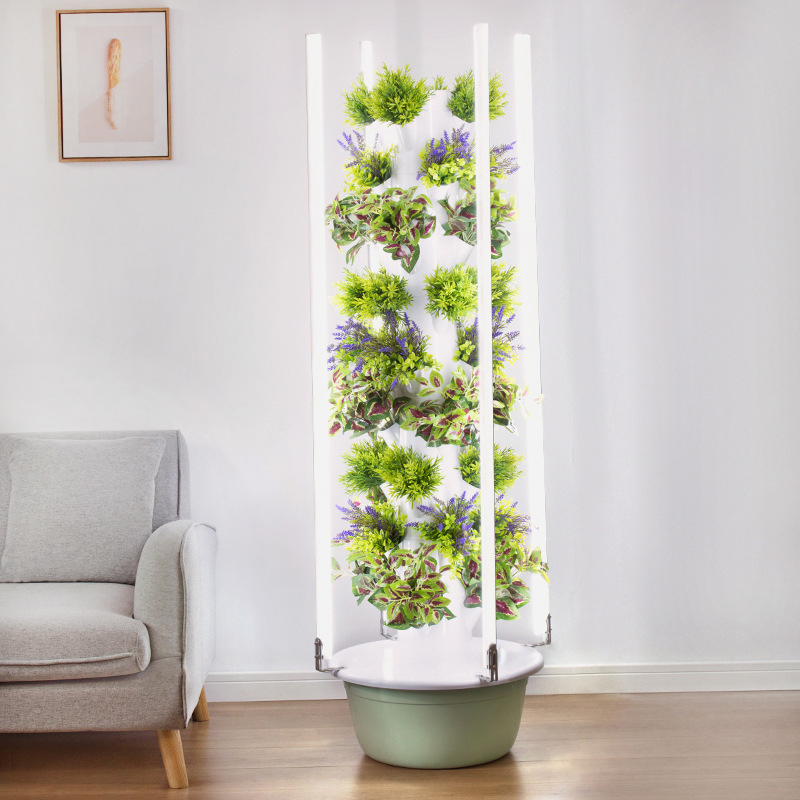 With Led Grow Light Space Tree - Vertical Planter ulasan dan harga