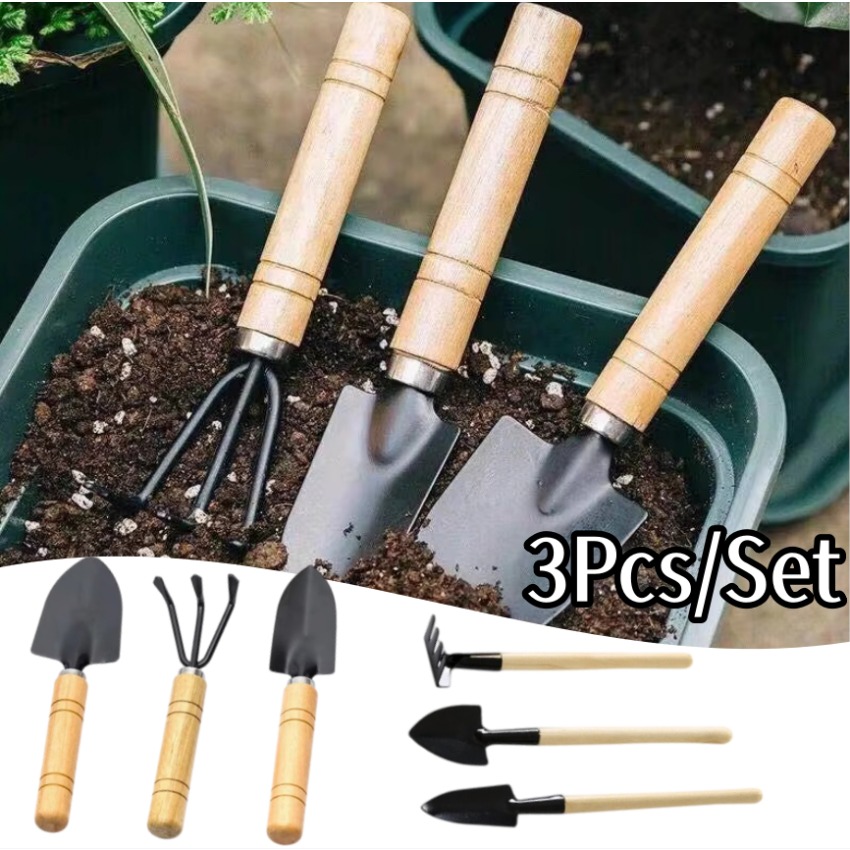 3Pcs/Set Mini Gardening Tools  - Trowel Garden Tools ulasan dan harga